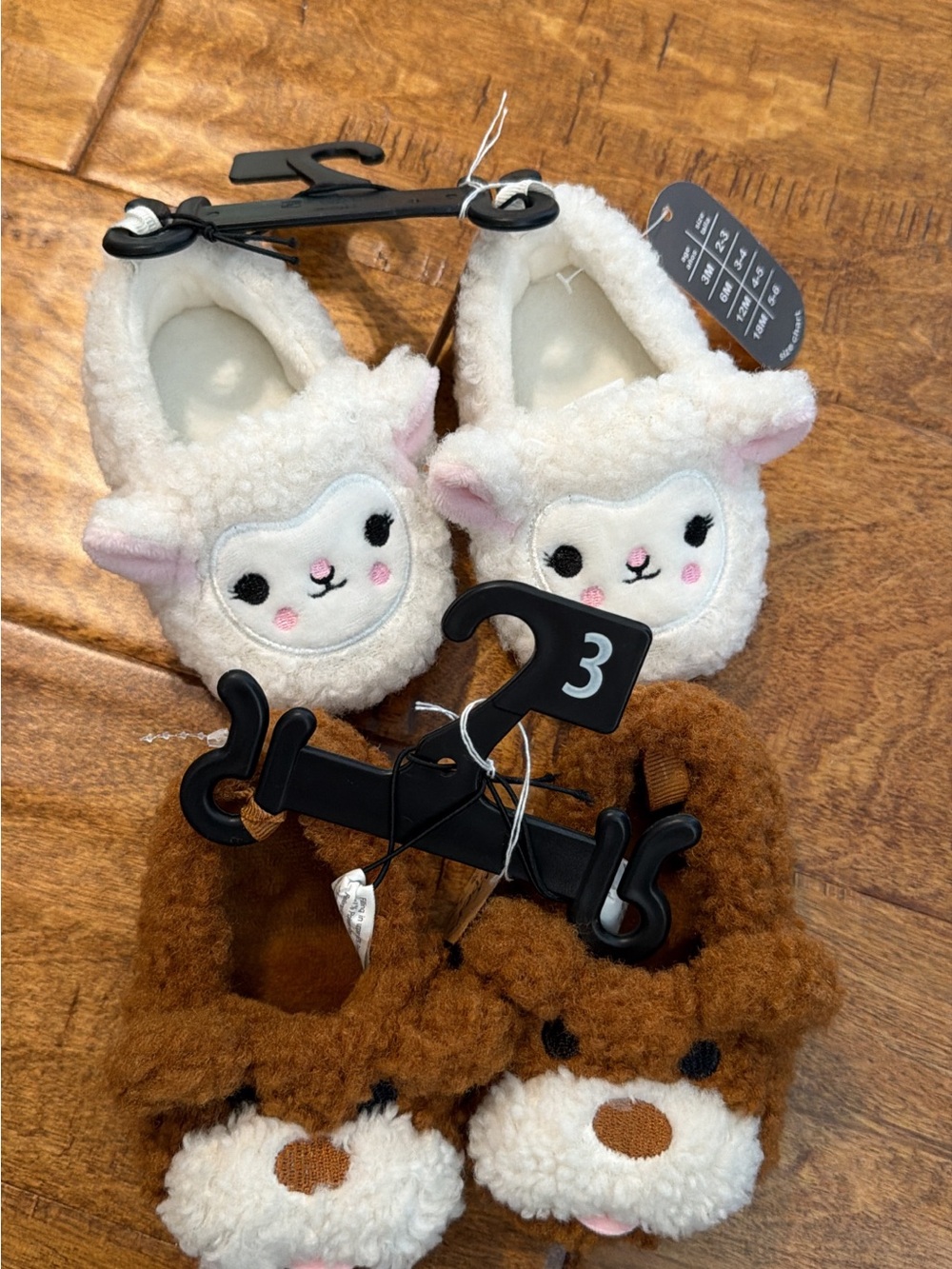 Plush Lamb Kids Shoes - Cream